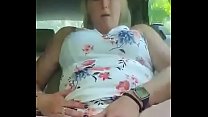 Hotassunicorn orgasms in car