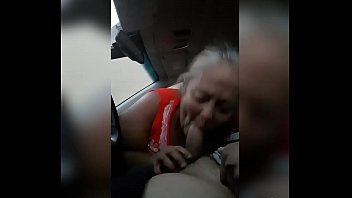 Grandma rose sucking my dick after few shots lol