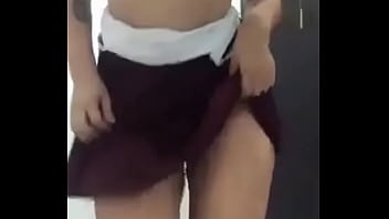 DANCING IN A SKIRT WITHOUT PANTIES