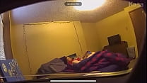 Hidden cam of video chat and hard orgasm