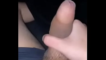 Young horny morning (uncut cock)