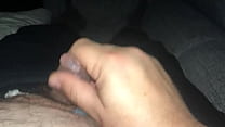Cum to drink from limp cock orgasm
