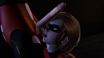 Futa Incredibles - Violet viene sborrata dentro da Helen Parr - 3D Porn