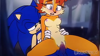 Sally siendo follada en el coño Sonic The Hedgehog