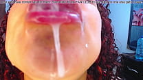 blowjob with big cumshot on face