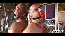 Victor and Peter ballgagged