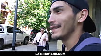 Latin Boy Paid Money Public Outdoor Fuck In Alley POV
