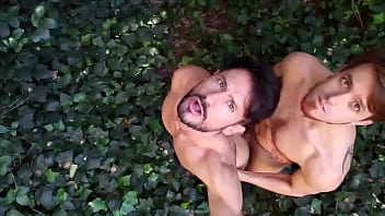 Dude let's fuck outdoors - Cum on my back - Bareback raw - With Alex Barcelona