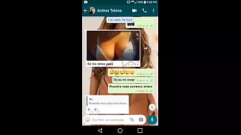 Que sexy es Dayanna por videollamada. Ella se puso caliente hablando Por WhatsApp y terminó desnuda masturbándose para mí. IMPERDIBLE