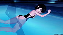 Секс-видео Mavis у бассейна: отель Transylvania