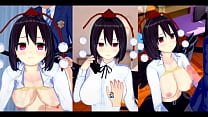 [Eroge Koikatsu! ] Touhou spara a Marubun e le tette si strofinano H! 3DCG Big Breasts Anime Video (Progetto Touhou) [Gioco Hentai]