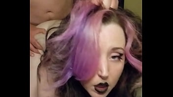 Look at my face while fucks me and I cum on his cock