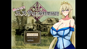 Recuperação da aldeia abandonada da Princesa Ponkotsu Justy [PornPlay Hentai game] Ep.1 Princesa preguiçosa com seios gigantes
