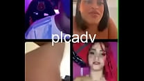 La Diosa Cotizada, La Blondeer, y Mas Mujeres Singando y Pajeandose en Live Picante de Instagram
