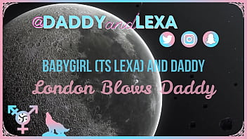 Daddy and cis woman friend London sucks Daddy's dick