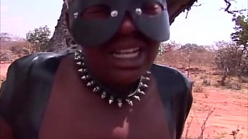 Black Slut On African Glamping Trip Outdoor Interracial Fucked