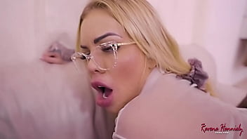 Ravena Hanniely is a very hot student and little bitch, instead of learning math she decided to give the ass to her friend's boyfriend while taking her own friend - couple black rj