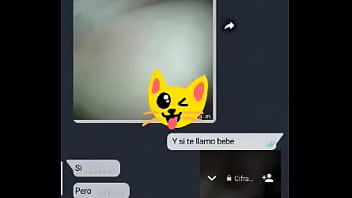 Video call with my friend