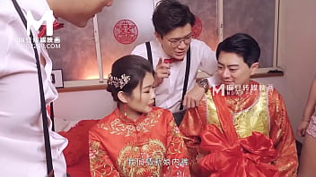 ModelMedia Asia-Escena de boda lasciva-Liang Yun Fei-MD-0232-Mejor video porno original de Asia