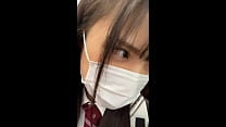 [Cuidado] Beleza uniforme K-chan em Shibuya [arrumado / cabelo preto comprido / estudante do sexo feminino / blazer / pernas lisas brancas]