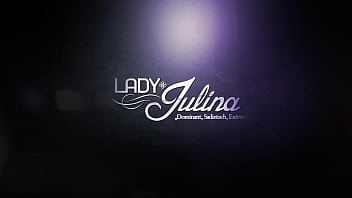 Apaixonado por sua dominatrix Lady Julina - é hora de se submeter a ela!