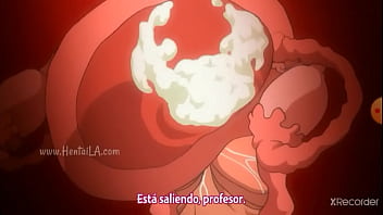 introducción semen en el útero - anime hentai
