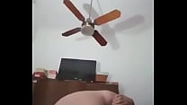 My friend touches herself on video call