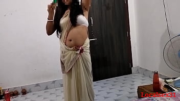 White saree Sexy Real xx Wife Blowjob and fuck ( Official Video By Localsex31)