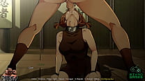 Jogo Adulto de Naruto Shinobi - primeiro boquete da Moegi de Boruto