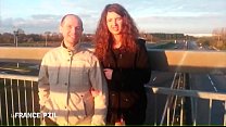 Интервью на кастинге французской пары в любительском видео