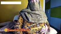 Turkish Arab milf in Hijab Muslim bbw with big tits webcam recording November 10th