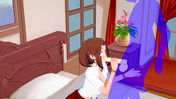 My Hero Academia Hentai - Uraraka mamada y follada - Japonés Asiático Manga Anime Film Game Porn