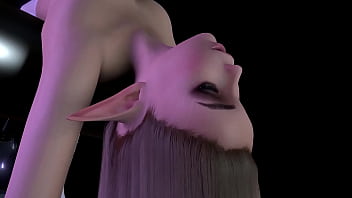 Blonde Girl on a BDSM Sex machine | 3D Porn