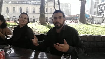 At lunch in the center of Porto Alegre I met a girl and invited her for quick sex