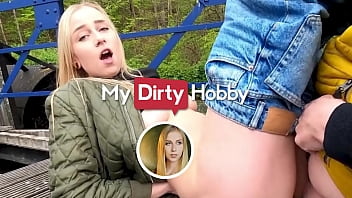 Public fuck for blonde babe - My Dirty Hobby