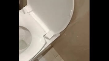 Shaken video made in bathroom in wedding program