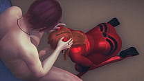 ヱヴァンゲリヲン変態 - 東京地下鉄のアスカ ハードセックス - 日本のアジアのマンガ アニメ フィルム ゲーム ポルノ