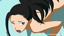 My Hero Academia XXX Parodia Porno - (Momo & Deku) Animación (Sexo Duro) (Anime Hentai)