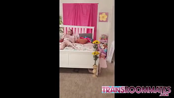 Blonde Trans Babes Shoot Homemade Creampie Video