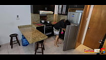 Sex with my stepmother - Latina hot5 Stepson applies to fuck stepmother with huge ass in the kitchen after spilling juice Stepson fucks cheating stepmother's pussy Mexican taboo Blonde