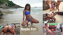 Melissa HOT dupla penetração na praia de nudismo na frente de gente assistindo (DP, anal, gapes, sexo em público, voyeur, ATM, Monster cock, BBC, praia) OB239
