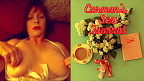 Granny Carmen's Harley Quinn fuck & orgasm 10162022 C3
