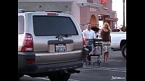 Cheating wife with the supermarket's guy