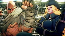 STREET FIGHTER COSPLAY, SAGAT VS KOLIN START IN A FIGTH FOR END FUCKING SO ROUGH