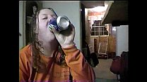 Ashley drinks piss and gets assfucked